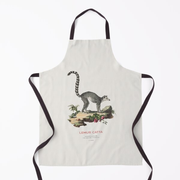 Item preview, Ring-tailed lemur in Vintage Style designed and sold by Vintagrafica.