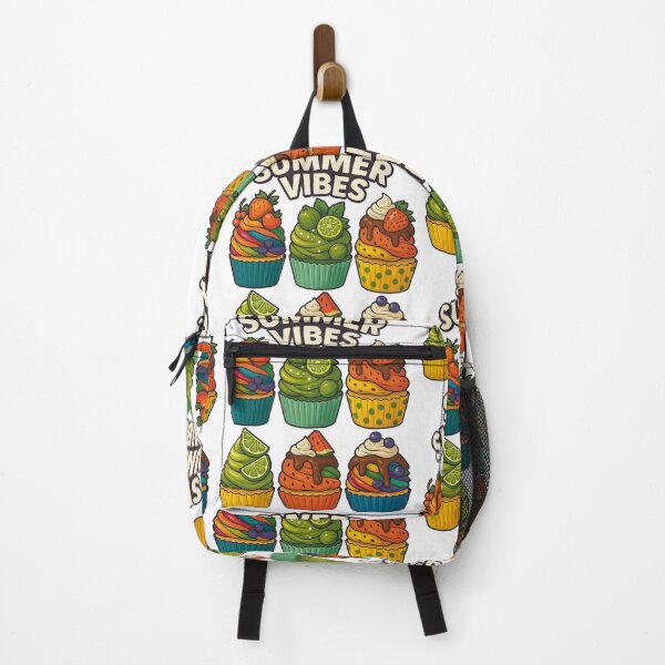 Item preview, Sweet Summer Vibes – Colorful Cupcake Party Art designed and sold by Asbiell.