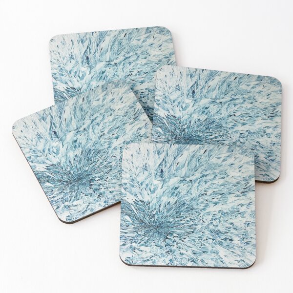 Item preview, Frozen Fractals – Abstract Ice Crystal Explosion designed and sold by Asbiell.