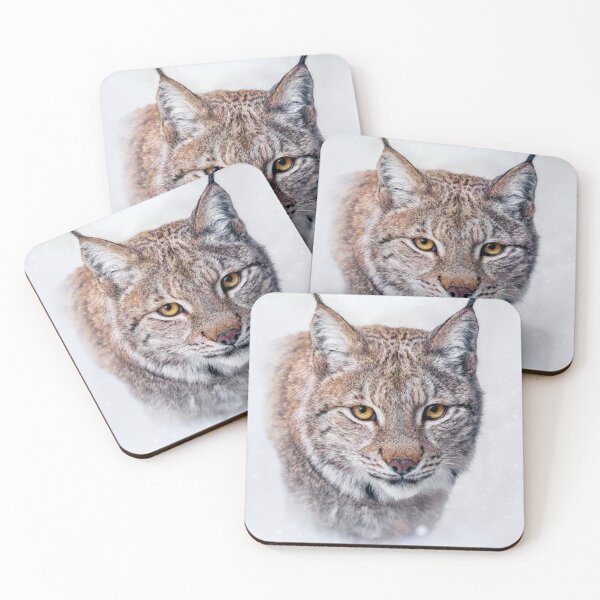 Item preview, Eurasian Lynx Portrait designed and sold by Mihaela Limberea.