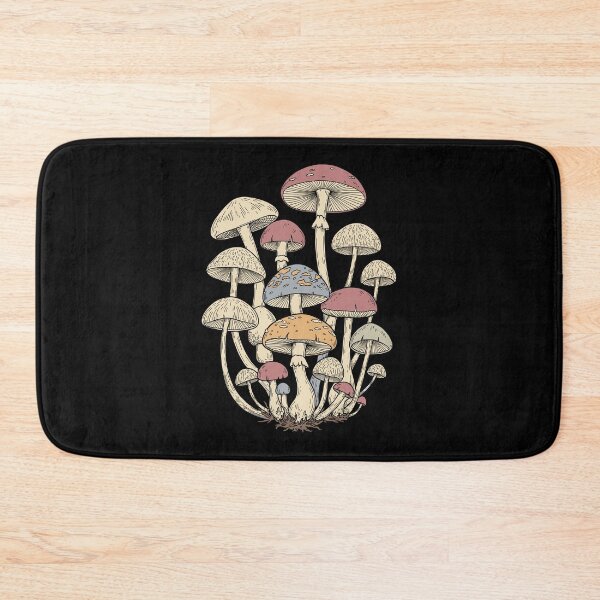 Item preview, Whimsical Spotted Toadstool Garden Design designed and sold by BRU Design.
