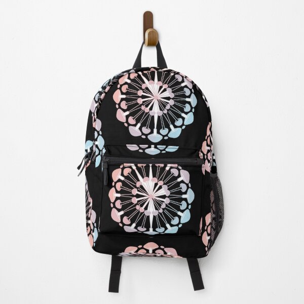 Item preview, Pastel Mushroom Mandala Rainbow Design designed and sold by BRU Design.