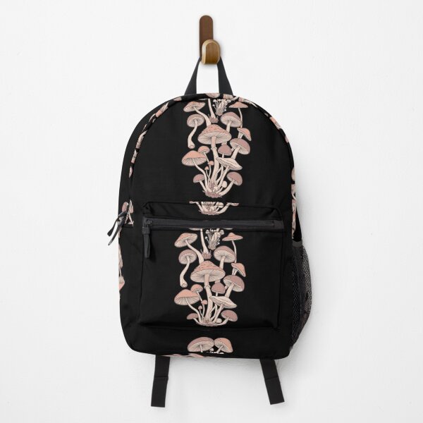 Item preview, Coral Pink Mushroom Colony Art designed and sold by BRU Design.
