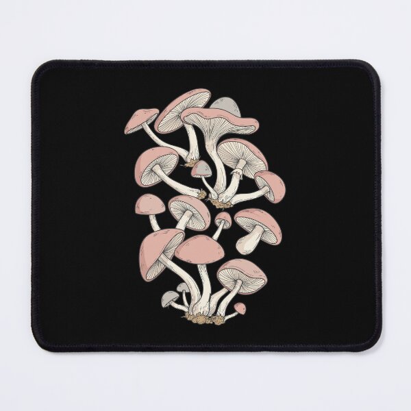 Item preview, Vintage Pink Mushroom Botanical Study designed and sold by BRU Design.