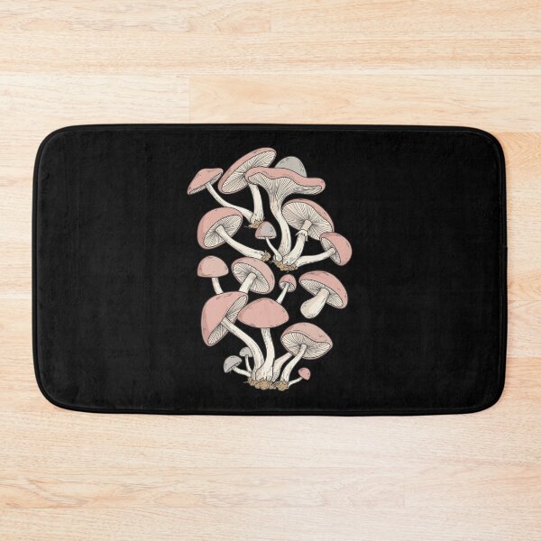 Item preview, Vintage Pink Mushroom Botanical Study designed and sold by BRU Design.