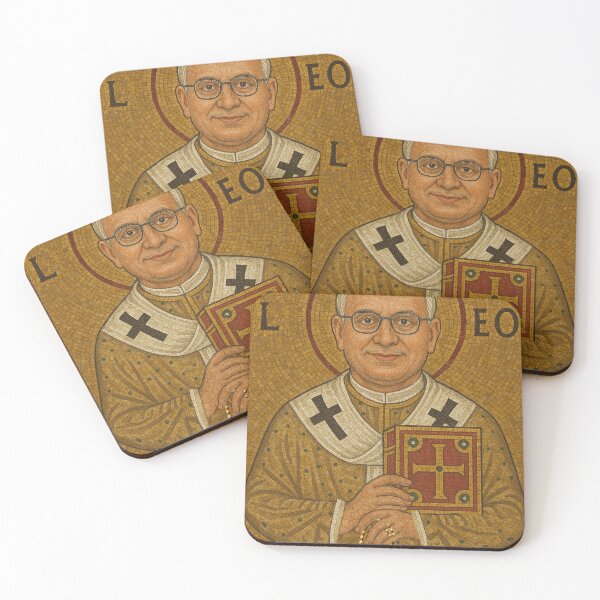 Item preview, Pope Leo Byzantine Mosaic Style  designed and sold by picaflorstore.