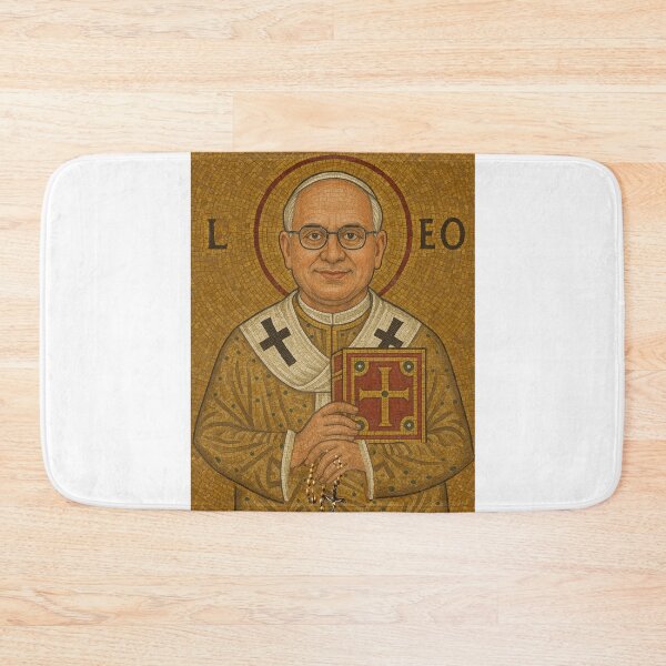 Item preview, Pope Leo Byzantine Mosaic Style  designed and sold by picaflorstore.
