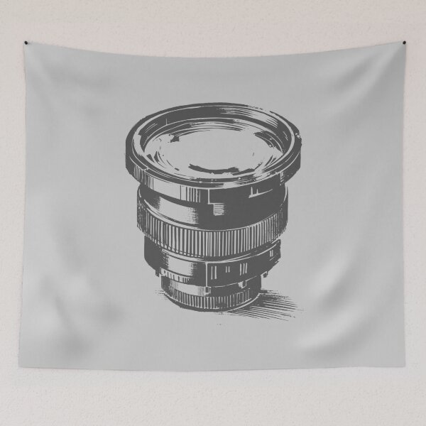 Item preview, Wide Angle Camera Lens Portrait designed and sold by BRU Design.