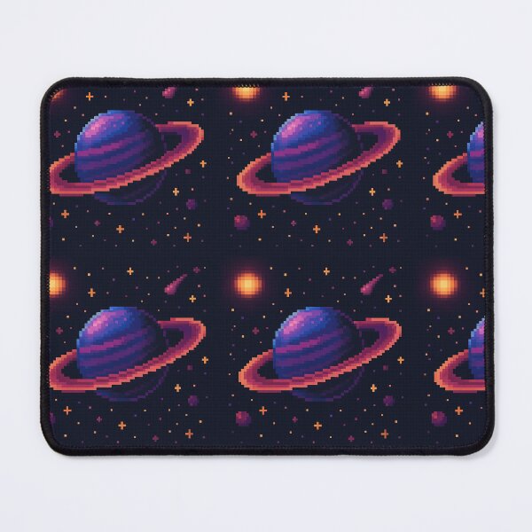 Item preview, Saturn Synthwave space scene  designed and sold by Priyan96.