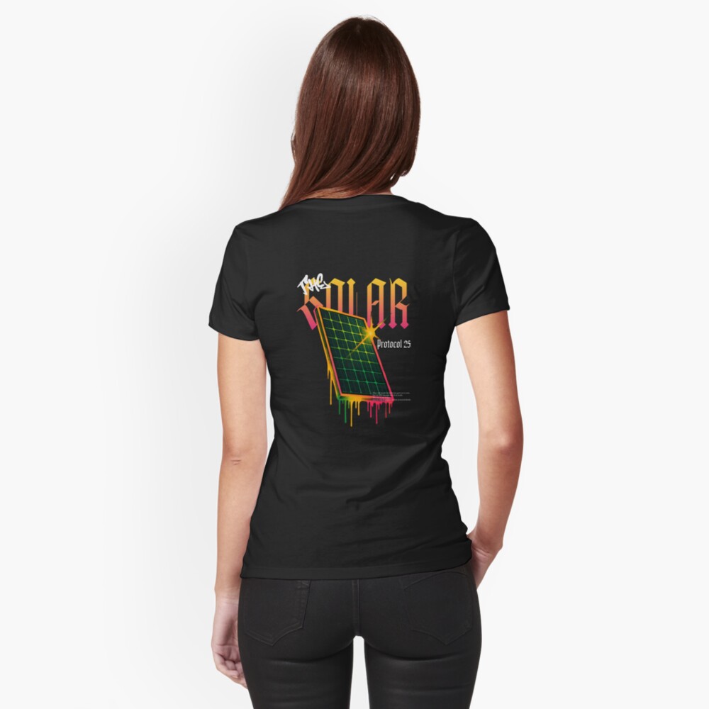 Item preview, Fitted T-Shirt designed and sold by SolarEnergyWise.
