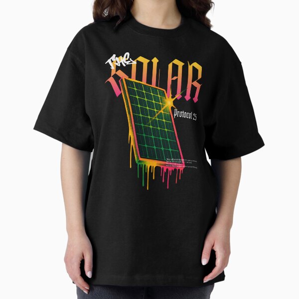 The Solar Panel Protocol 25 Oversized T-Shirt