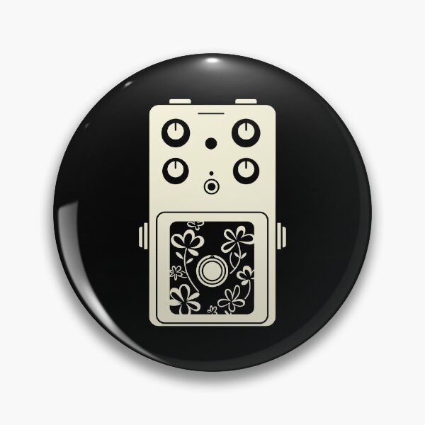 Item preview, Vintage Cream Floral Fuzz Pedal designed and sold by BRU Design.