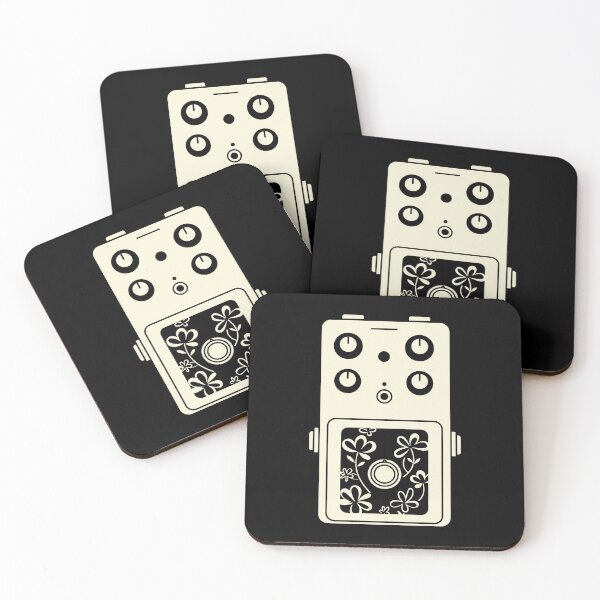 Item preview, Vintage Cream Floral Fuzz Pedal designed and sold by BRU Design.
