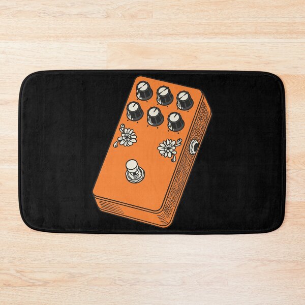 Item preview, Sunset Orange Floral Overdrive Box designed and sold by BRU Design.