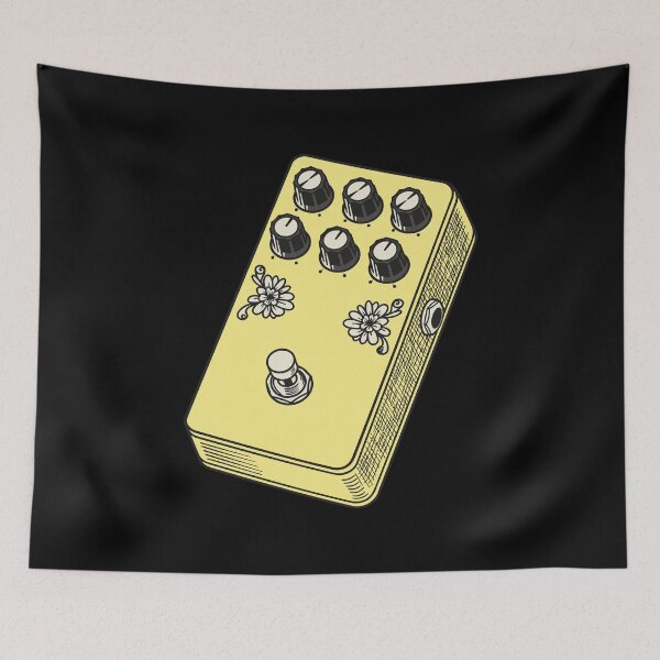 Item preview, Sunshine Yellow Daisy Fuzz Pedal designed and sold by BRU Design.