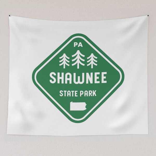 Item preview, Shawnee State Park Pennsylvania Rhombus designed and sold by bivenart.