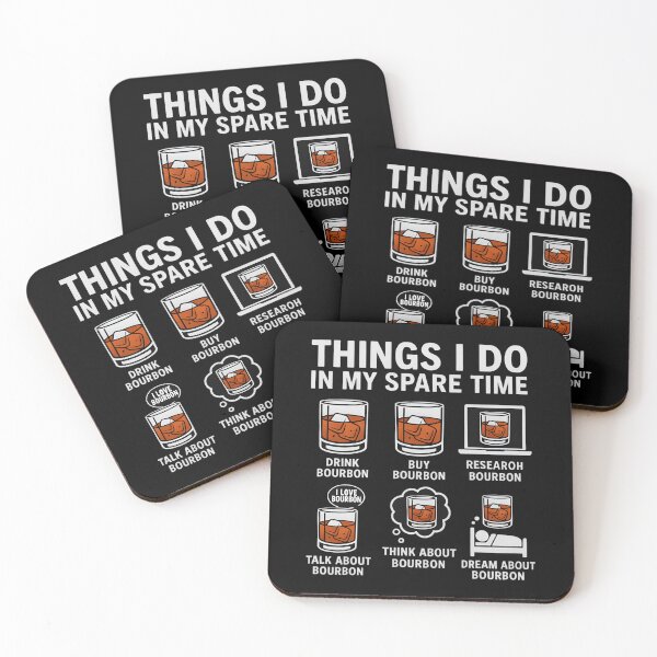 Item preview, Things I Do In My Spare Time Bourbon Day designed and sold by Blok45.