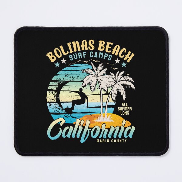 Item preview, Bolinas Beach Surf Camp Surfing Marin County California designed and sold by eclecTEEq.