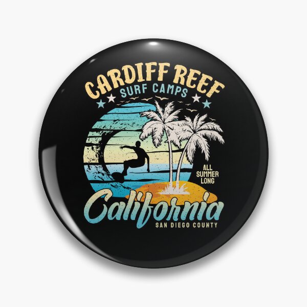 Item preview, Cardiff Reef Surf Camp Surfing Encinitas San Diego California designed and sold by eclecTEEq.