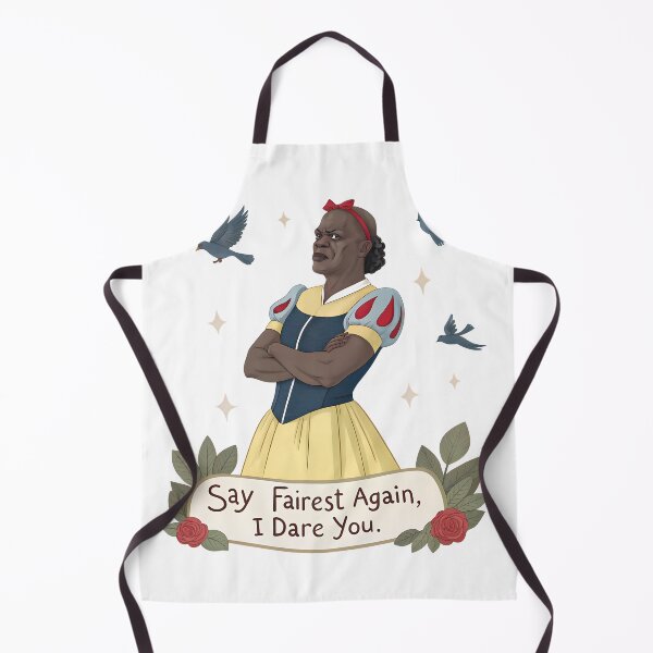 Item preview, Samuel L. Jackson as Snow White Funny Fairytale Parody Art designed and sold by Fashvora.
