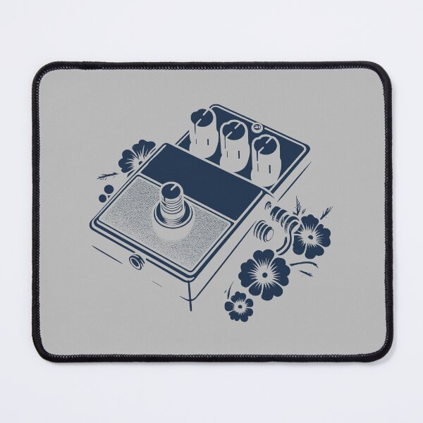 Item preview, Vintage Navy Floral Cascade Pedal designed and sold by BRU Design.
