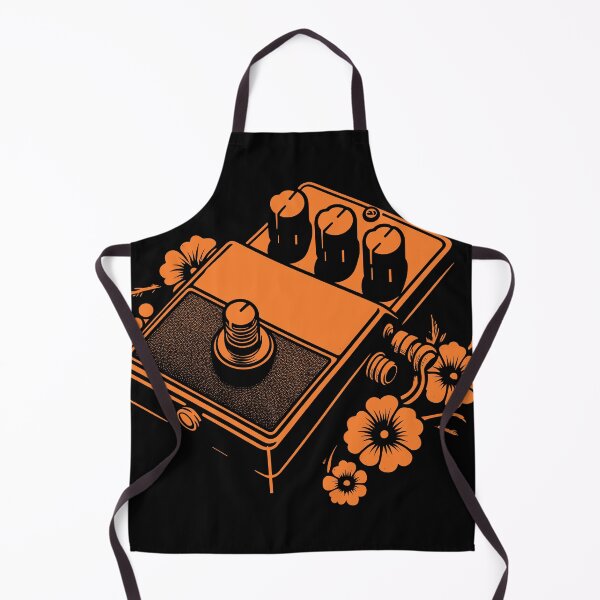 Item preview, Sunset Orange Wildflower Fuzz Box designed and sold by BRU Design.