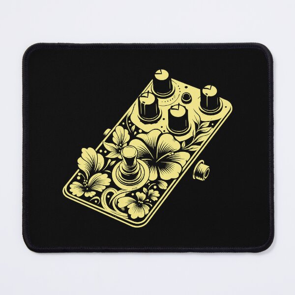 Item preview, Sunshine Yellow Hawaiian Fuzz Stompbox designed and sold by BRU Design.