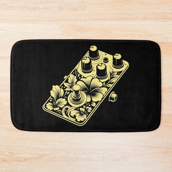 Item preview, Sunshine Yellow Hawaiian Fuzz Stompbox designed and sold by BRU Design.