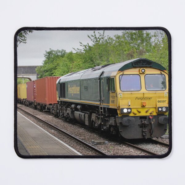 Item preview, Freightliner Class 66 No. 66597 at South Wigston Station designed and sold by philpace.