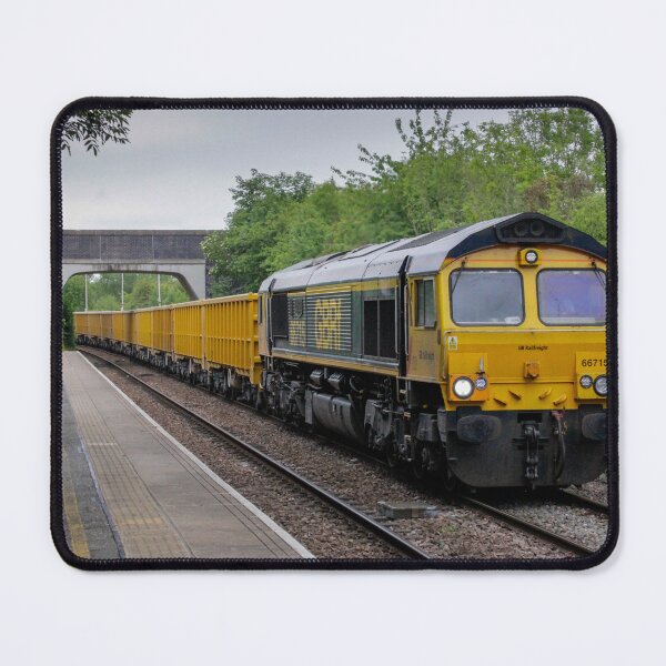 Item preview, GB Railfreight Class 66 No. 66715 at South Wigston Station designed and sold by philpace.