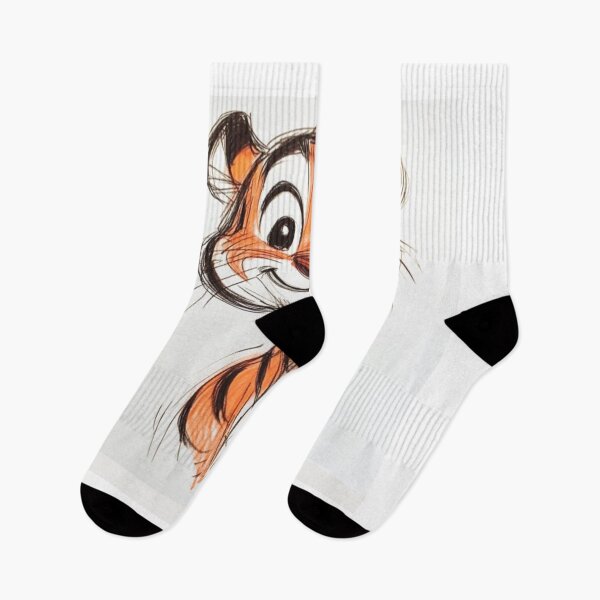 Item preview, cute funny tiger drawing designed and sold by NivyasArtistry.