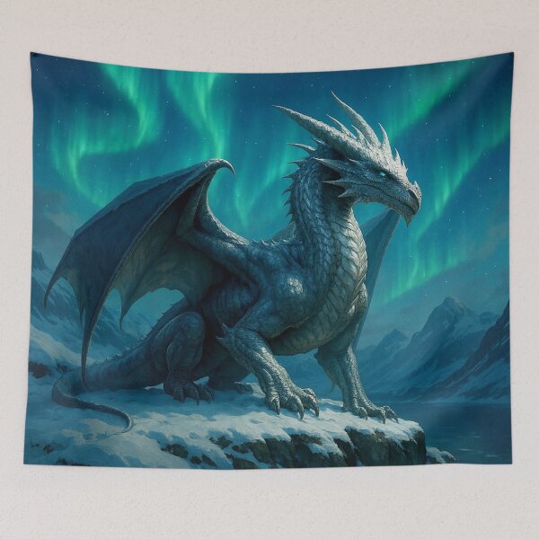 Item preview, Watcher of the Northern Lights - Chronicles of the Wyrm (5/7)  designed and sold by RinWinArts.