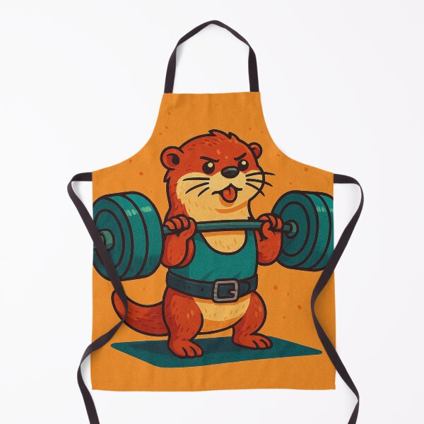 Item preview, Strong Otter – Gym Beast Mode designed and sold by SpectrumCreations.
