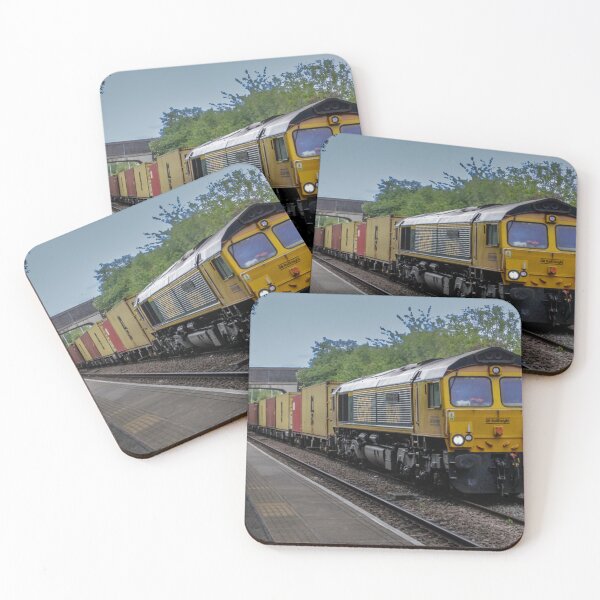 Item preview, GB Railfreight Class 66 No. 66724 at South Wigston Station designed and sold by philpace.