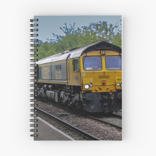 Item preview, GB Railfreight Class 66 No. 66724 at South Wigston Station designed and sold by philpace.