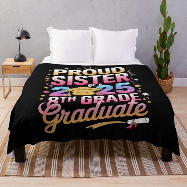 Item preview, Proud Sister of a 2025 8th Grade Happy Last Day of School designed and sold by Nekusa.