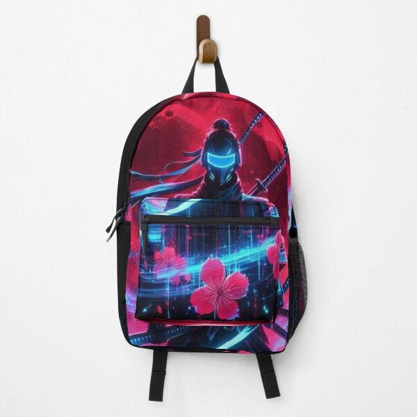 Item preview, Cyber Samurai Under the Blood Moon designed and sold by aipichub.