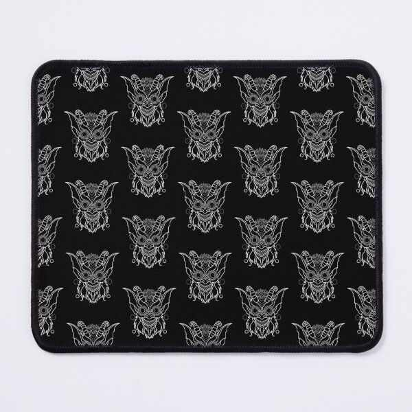 Item preview, Horror Mask: White Line Nuclear Goatman 23-d designed and sold by Waubamik Perry.