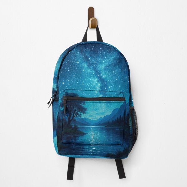 Item preview, Whispers Beneath the Starlit River - The Breathing Landscape (4/∞) designed and sold by RinWinArts.