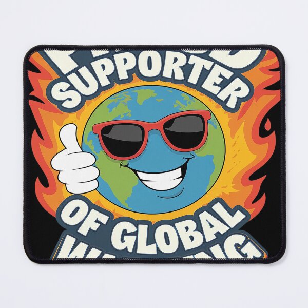 Item preview, Proud Supporter of Global Warming – Unethical Funny designed and sold by Nekusa.