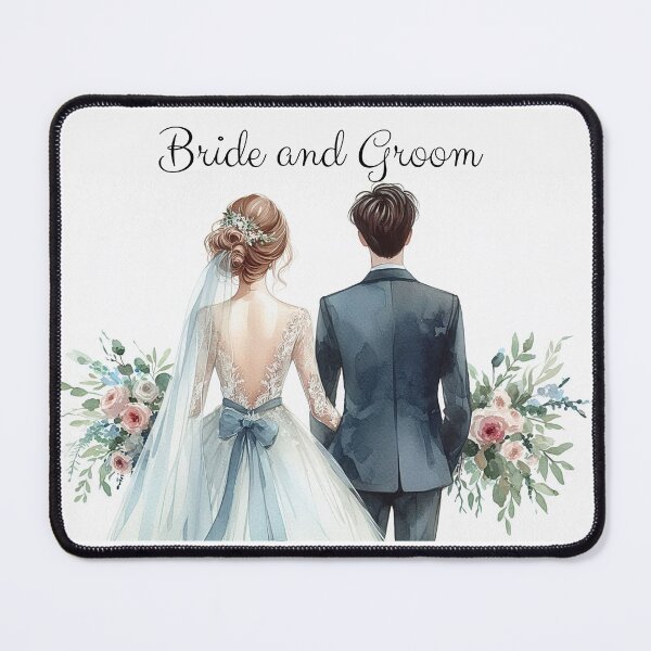Item preview, Bride and Groom- Elegant Invitation designed and sold by Emilyprintart.