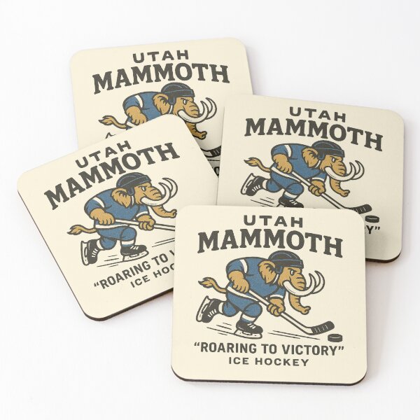 Item preview, Utah Mammoth: "Roaring to Victory" Ice Hockey designed and sold by zzz888.