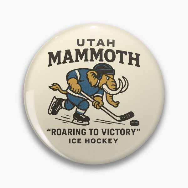 Item preview, Utah Mammoth: "Roaring to Victory" Ice Hockey designed and sold by zzz888.
