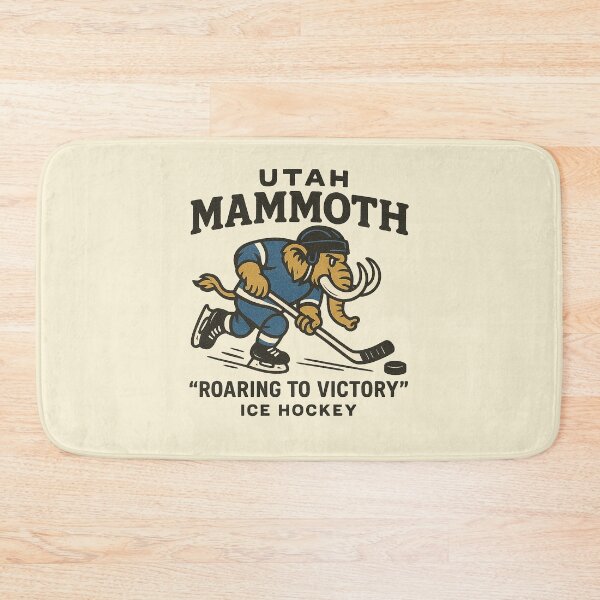 Item preview, Utah Mammoth: "Roaring to Victory" Ice Hockey designed and sold by zzz888.
