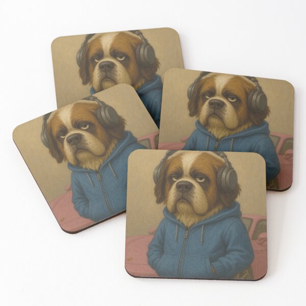 Item preview, funny St. Bernard, jogging trainer designed and sold by Mauswohn.