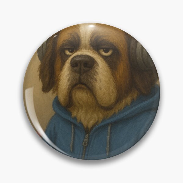 Item preview, funny St. Bernard, jogging trainer designed and sold by Mauswohn.