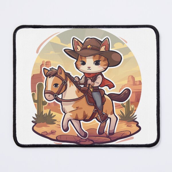Item preview, Adorable Cowboy Cat Nr.2 designed and sold by Line-Creations.