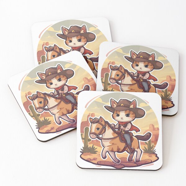 Item preview, Adorable Cowboy Cat Nr.2 designed and sold by Line-Creations.
