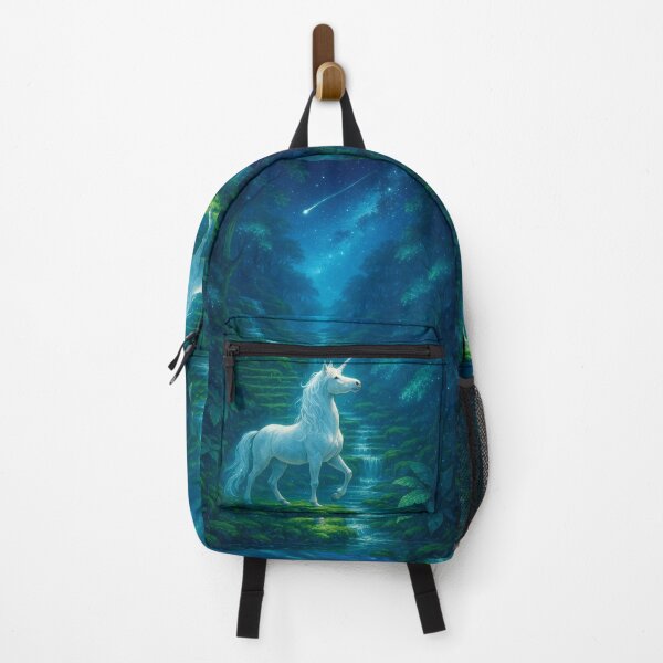 Item preview, Starlit Path of the Mystic Unicorn - The Unicorn Series (1/2) designed and sold by RinWinArts.