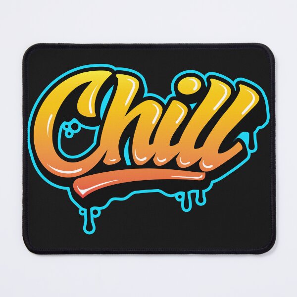 Item preview, Chill Graffiti Font Sticker – Relaxed Aesthetic designed and sold by PigpanStickerrr.